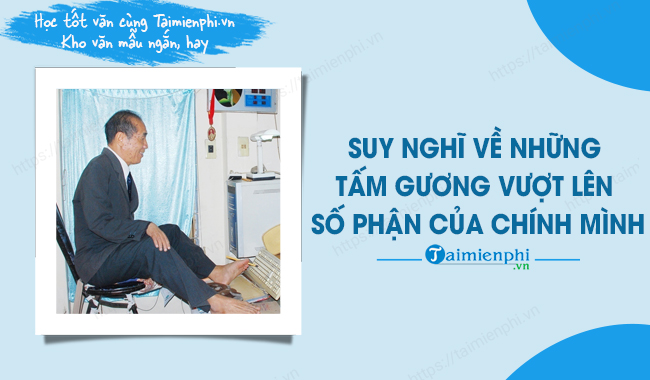 Những Tấm Gương Vượt Lên Số Phận Của Chính Mình Gallery 2