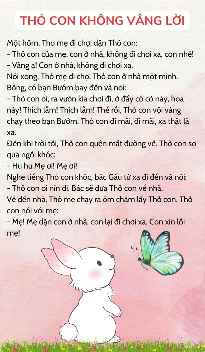Truyện Thỏ Con Không Vâng Lời Của Tác Giả Nào? Gallery 2