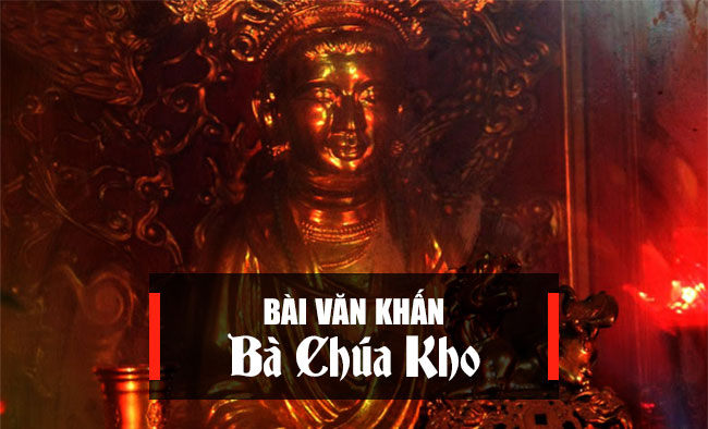 Bài Khấn Đền Bà Chúa Kho Chuẩn Nhất Gallery 2