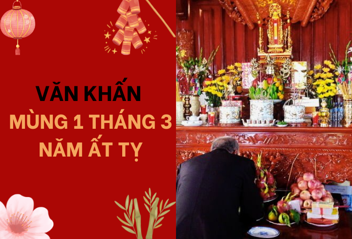 Bài Khấn Mùng 1 Tháng 3 Âm Lịch Chuẩn Nhất