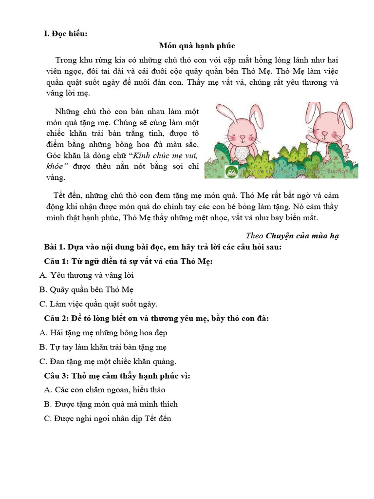 Món Quà Hạnh Phúc
