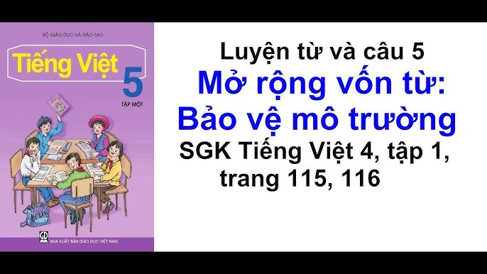 Luyện Từ và Câu Lớp 5 Trang 115 116 Gallery 2