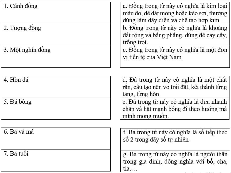 Từ Đồng Âm Ví Dụ: Giải thích và bài tập Gallery 2