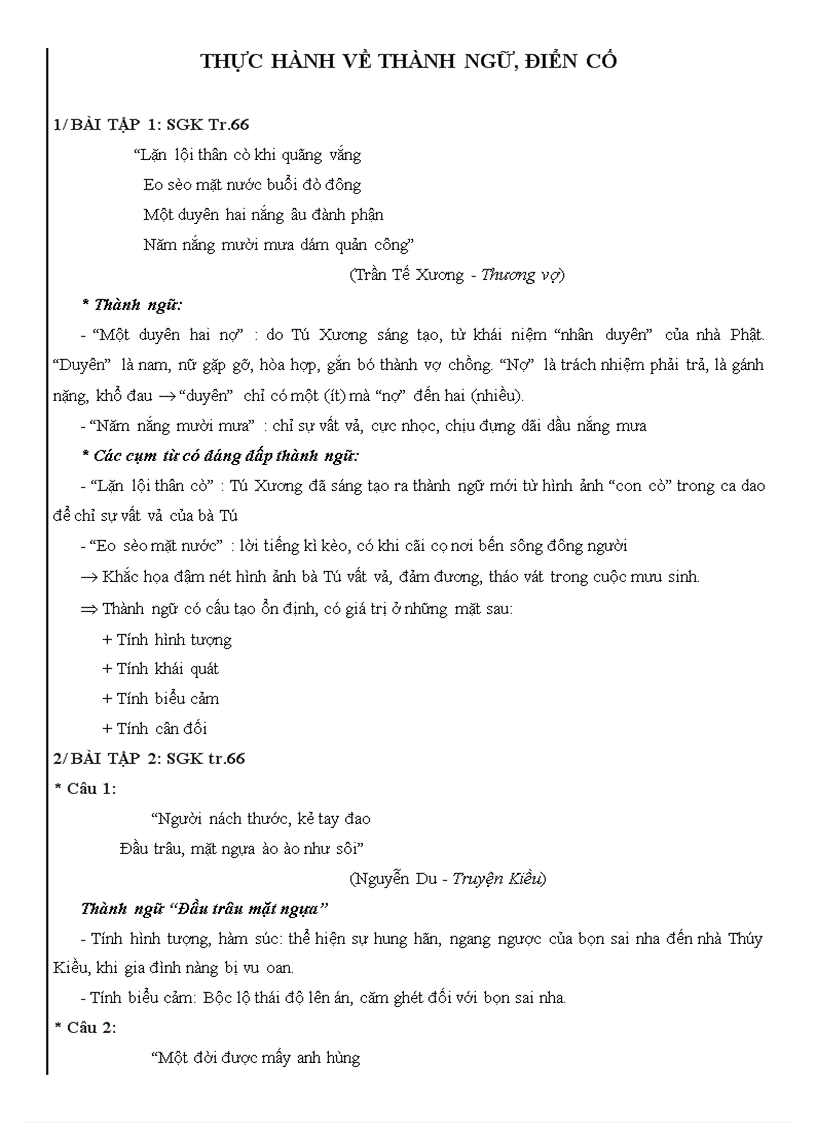 Thực hành về thành ngữ điển cố Gallery 2