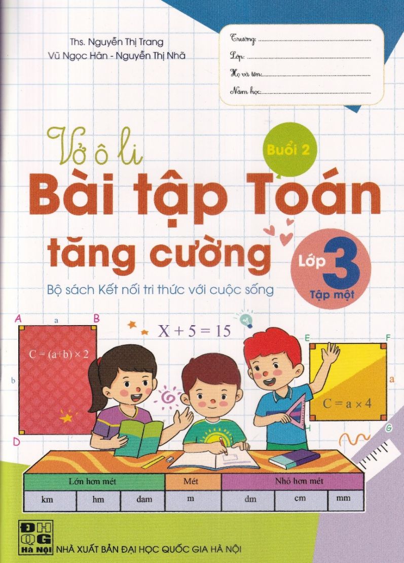 Bài tập toán tăng cường lớp 3