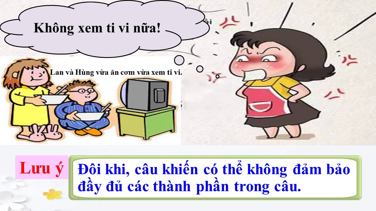 Bài tập câu khiến lớp 4 Gallery 2