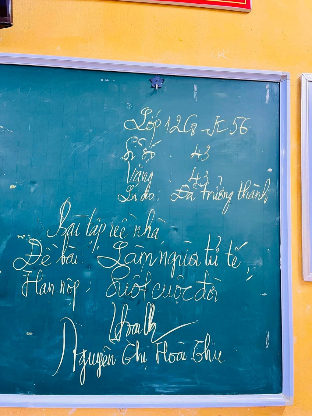 Bài Tập Về Nhà Cuối Cùng