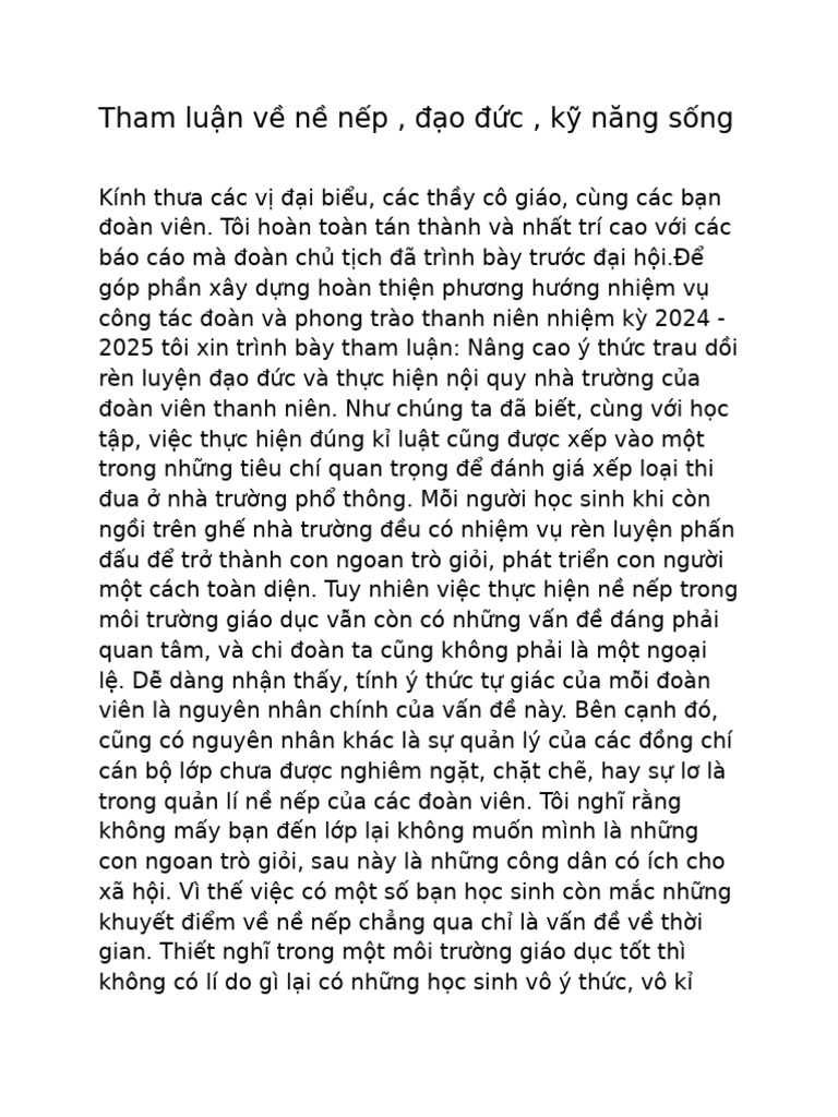 Xây dựng nề nếp chính quy, rèn luyện kỷ luật