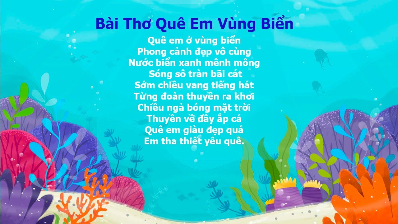 Bài Thơ Bãi Biển Quê Em Gallery 2