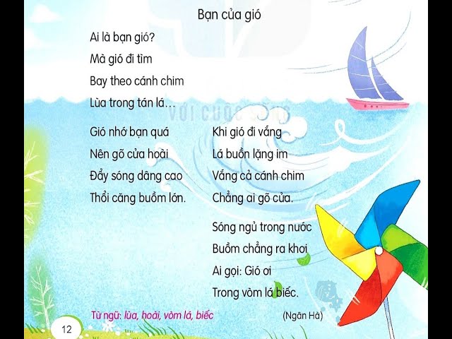 Bài thơ Bạn của Gió
