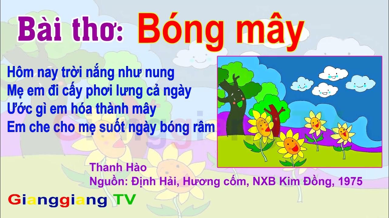 Bài Thơ Bóng Mây