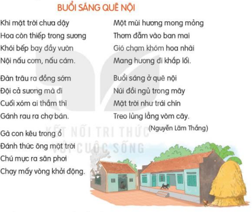 Bài Thơ Buổi Sáng Quê Nội