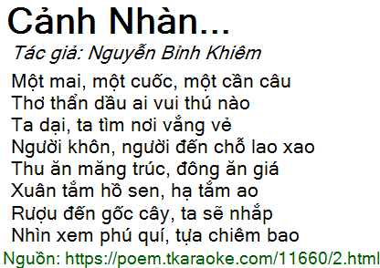 Bài Thơ Cảnh Nhàn: Phân Tích Chi Tiết Và Ý Nghĩa Sâu Sắc
