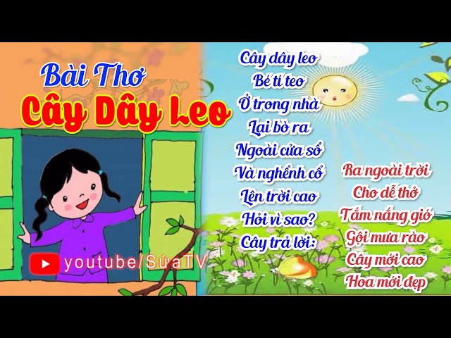 Bài Thơ Cây Dưa Leo - Hay và Ý Nghĩa