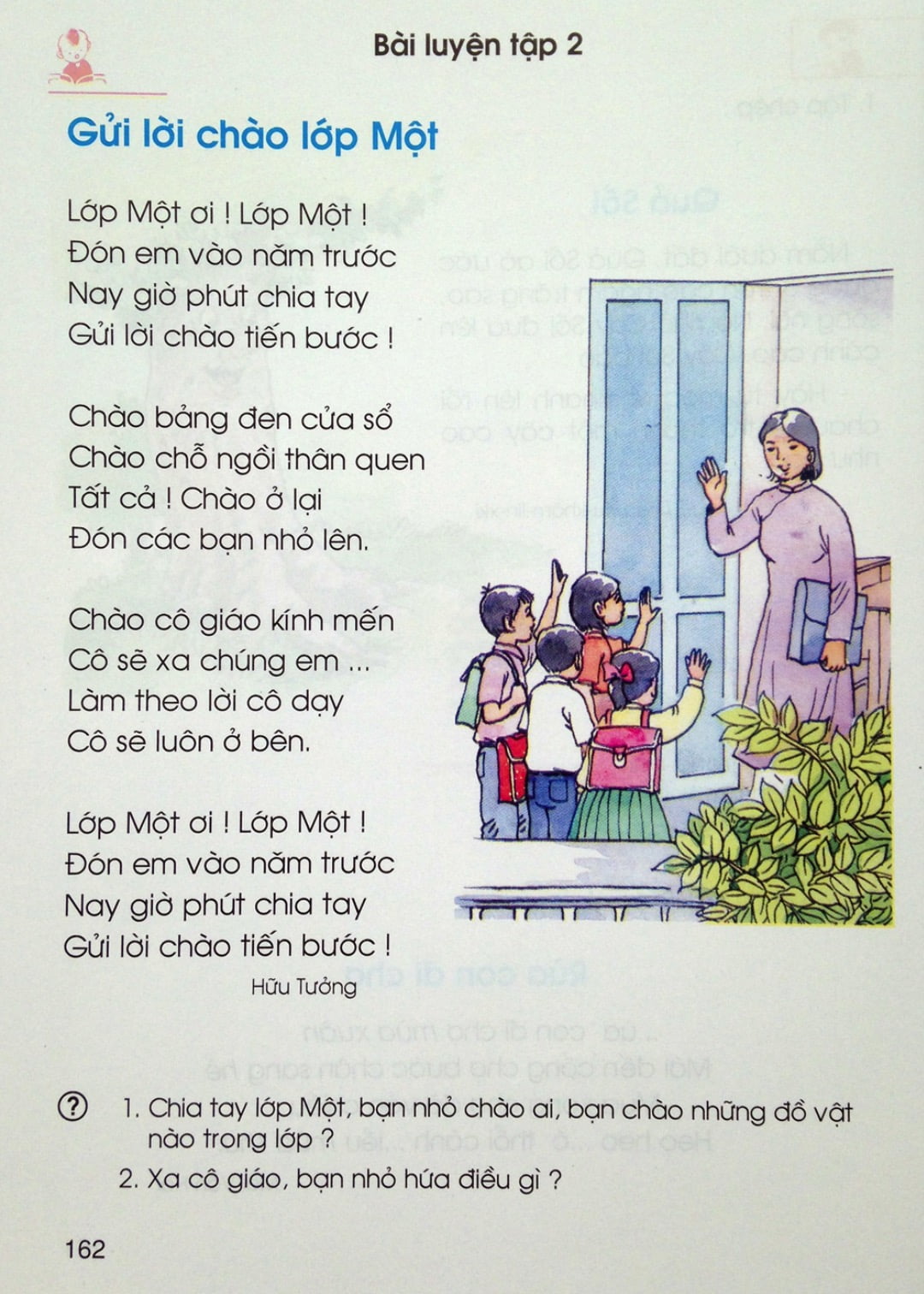 Bài Thơ Chào Lớp 1 Hay Và Ý Nghĩa
