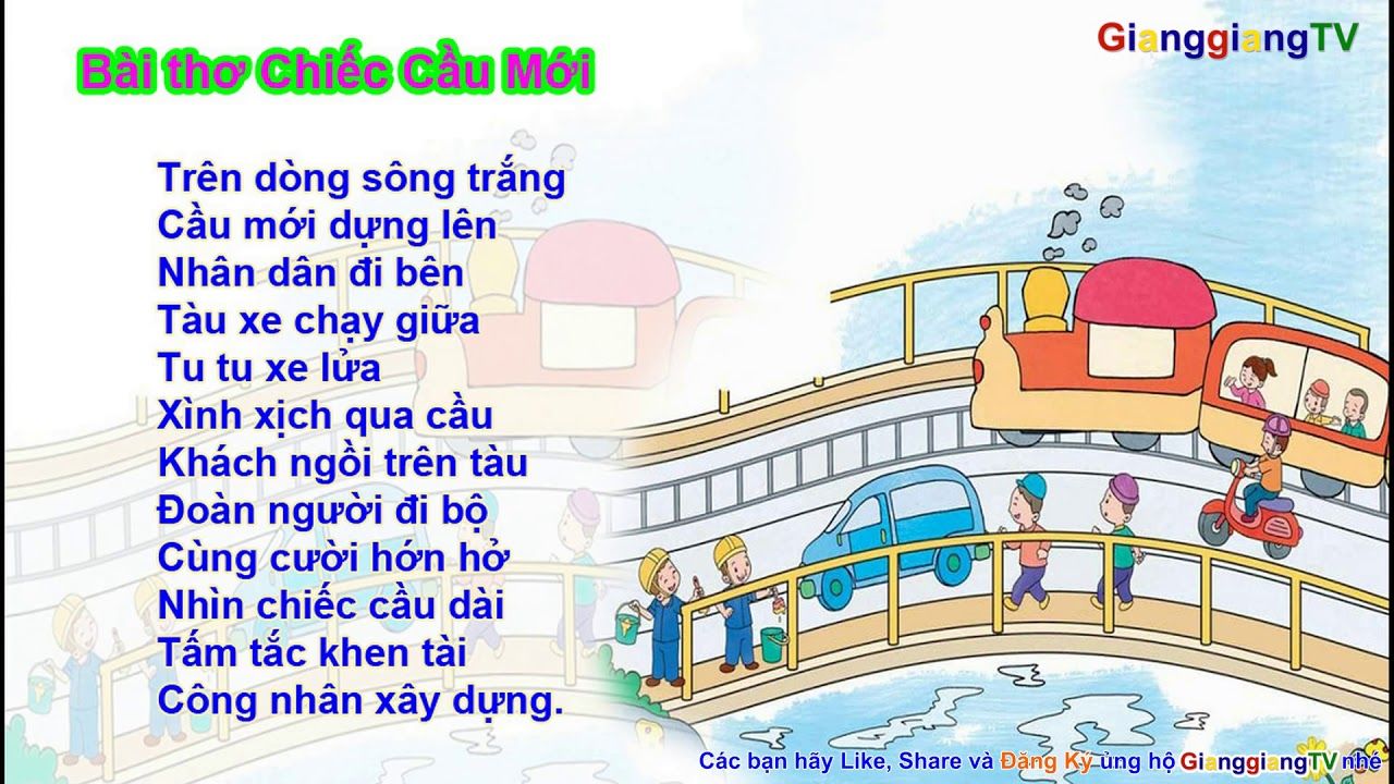 Bài Thơ Chiếc Cầu Mới
