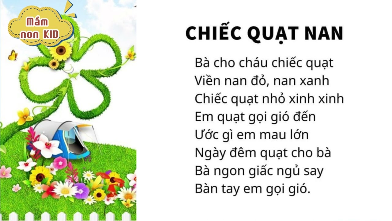 Bài Thơ Chiếc Quạt Nan