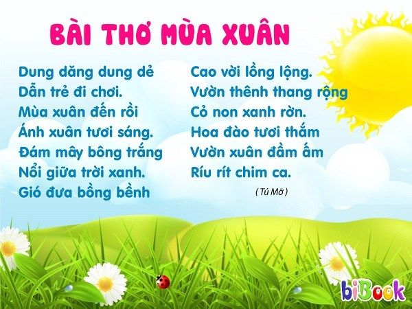 Bài Thơ Tết Và Mùa Xuân