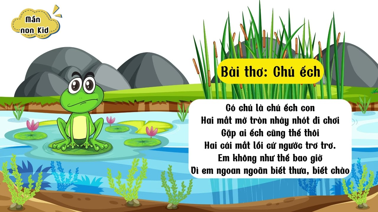 Bài Thơ Chú Ếch Con
