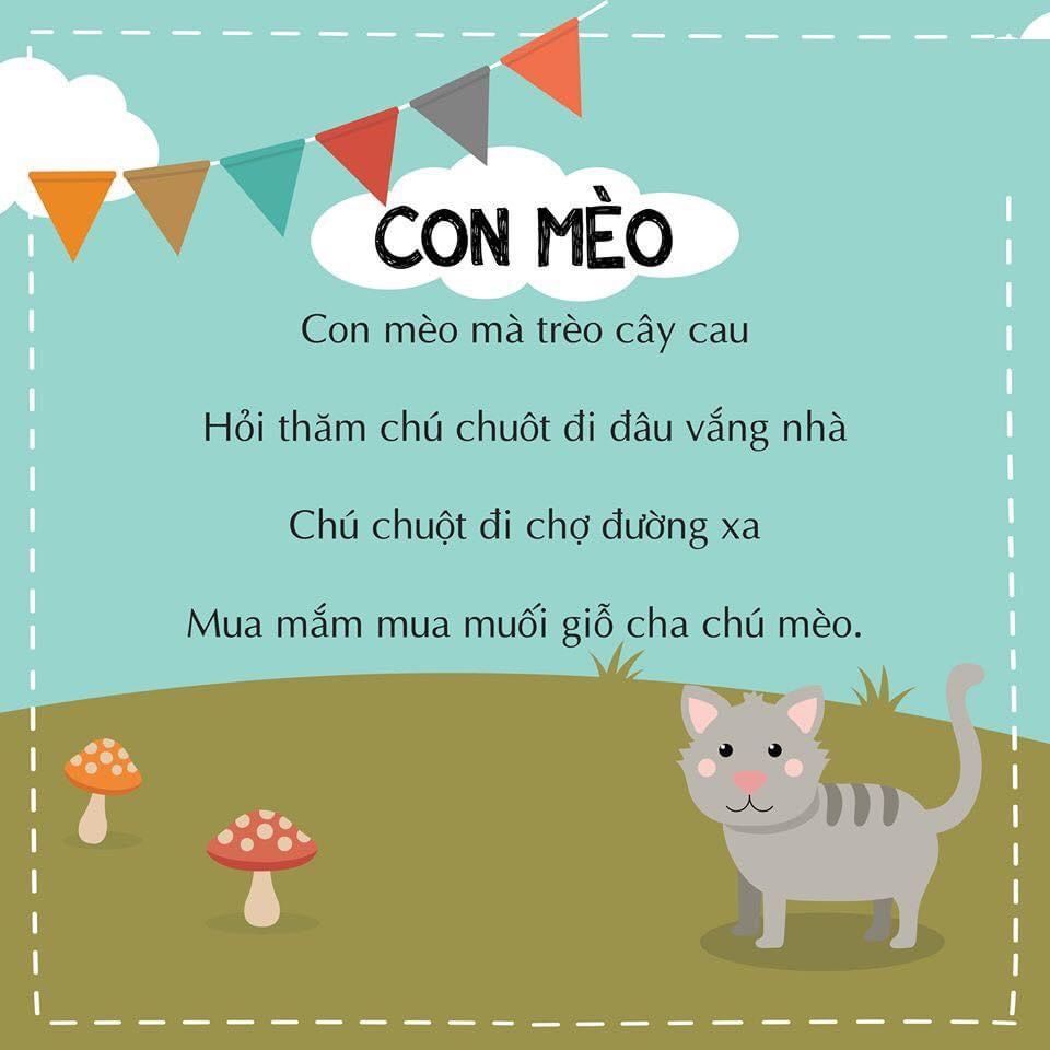 Bài Thơ Ngắn Cho Trẻ Em Hay Và Dễ Nhớ Gallery 1