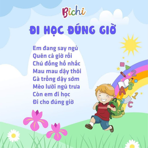 Bài Thơ Đi Học Đúng Giờ Gallery 1