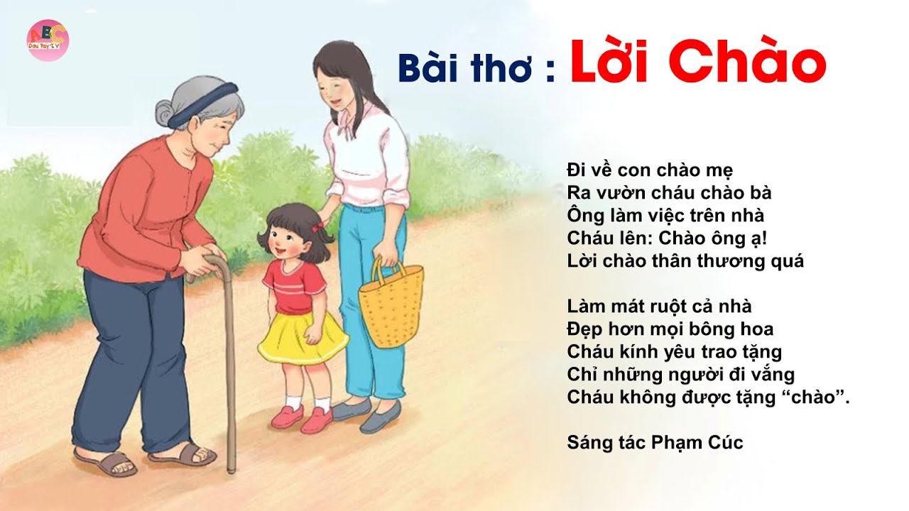 Bài Thơ Lời Chào Hay Và Ý Nghĩa