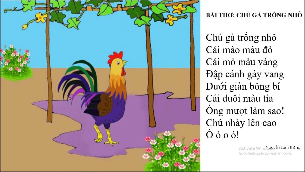 Bài Thơ Cho Trẻ Mầm Non 5 Tuổi Hay Và Ý Nghĩa Gallery 1