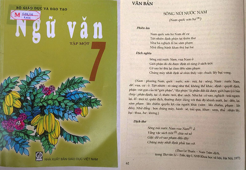 Nam quốc sơn hà Nam đế cư - Bài thơ khẳng định chủ quyền dân tộc
