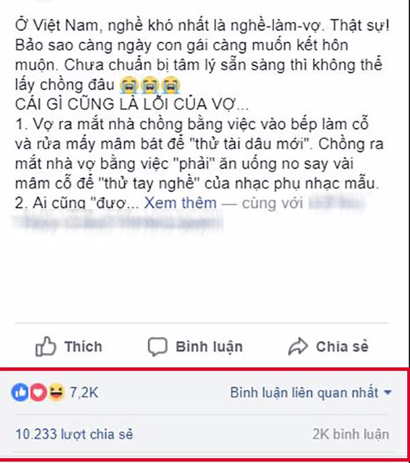Bài Thơ Nghề Làm Vợ