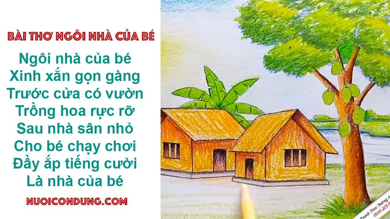 Bài thơ Ngôi nhà của em