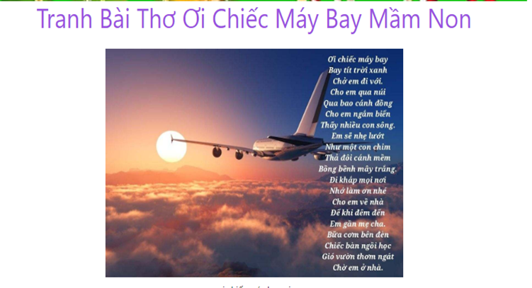 Bài Thơ Ôi Chiếc Máy Bay Gallery 2