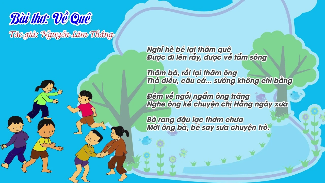 Bài Thơ Về Quê Mầm Non Gallery 1
