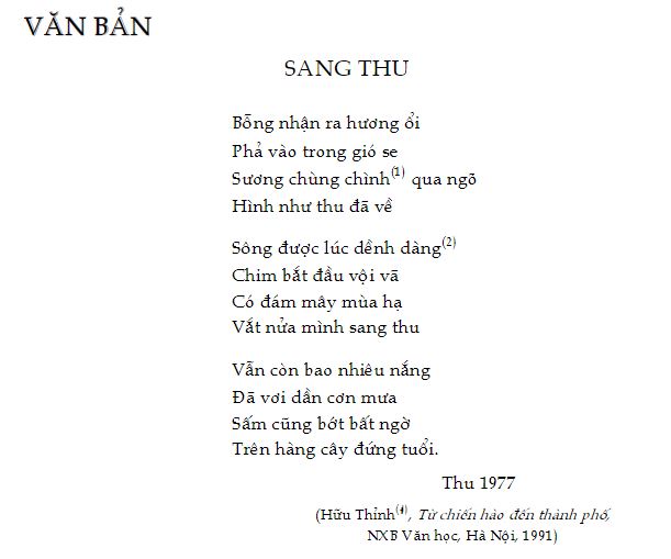 Bài Thơ Sang Thu Gallery 2