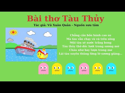 Bài Thơ Tàu Thủy Tí Hon Gallery 1
