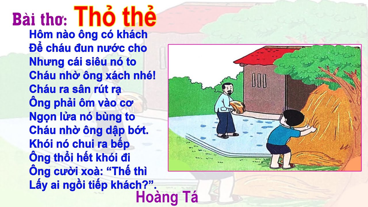 Bài Thơ Thỏ Thẻ -  Giải Mã Tình Yêu Ngọt Ngào Qua Bài Thơ Dân Gian