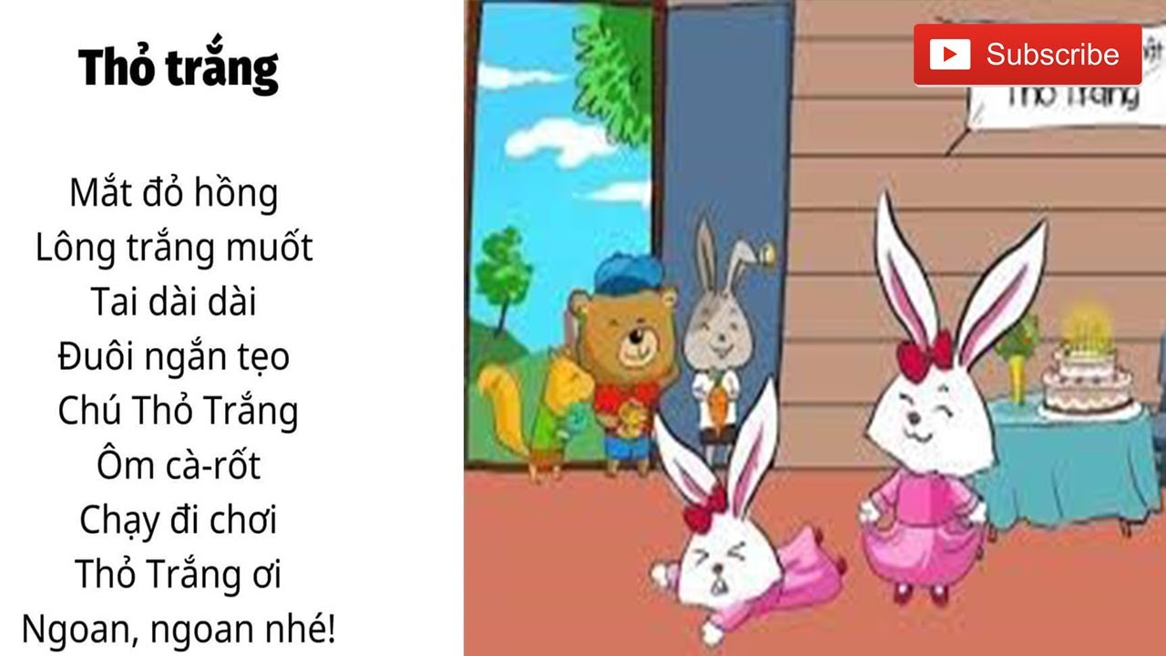 Bài Thơ Thỏ Trắng