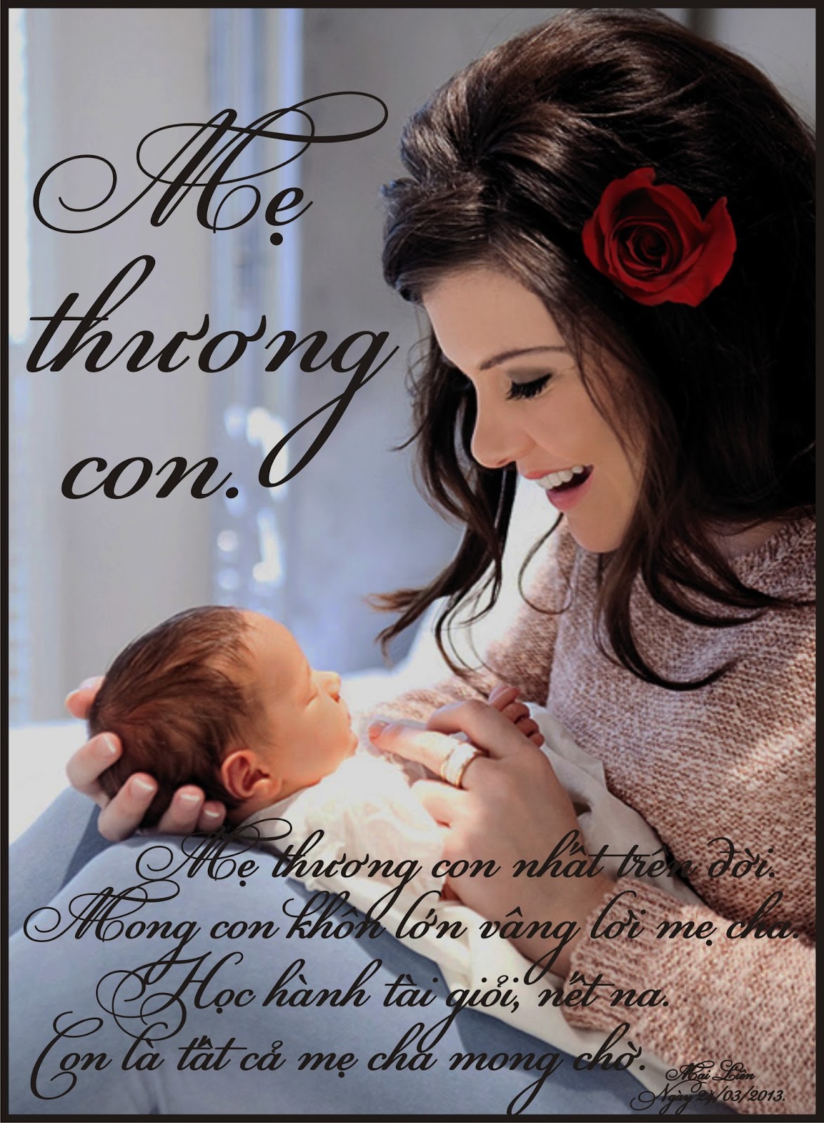 Bài Thơ Thương Con - Tình Yêu Vô Bờ Bến Của Cha Mẹ