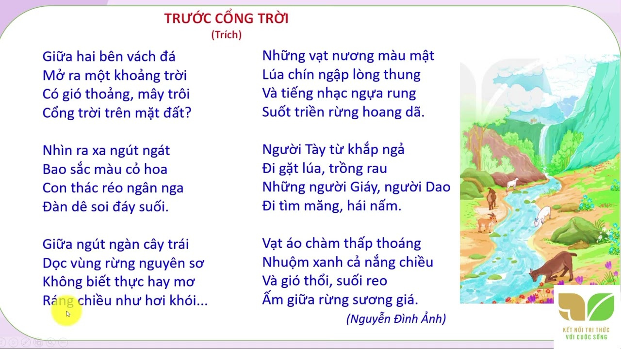 Bài Thơ Trước Cổng Trời