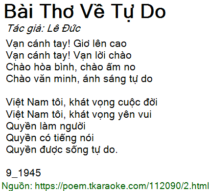 Bài Thơ Tự Do Hay Về Cuộc Sống Gallery 2