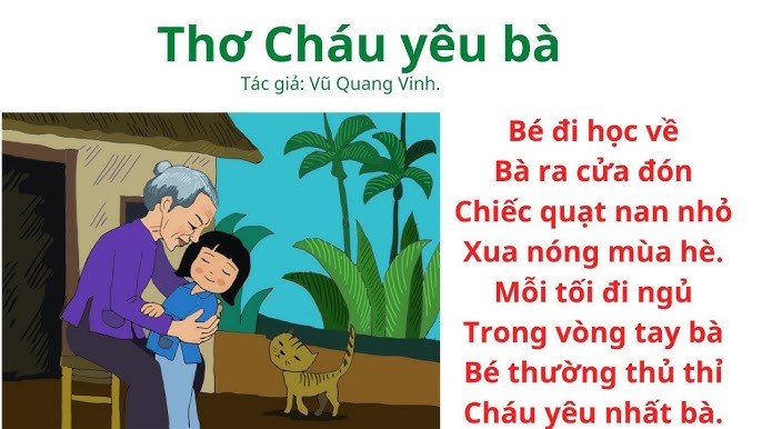 Bài Thơ Về Bà Và Cháu: Tình Yêu Thương Đáng Quý