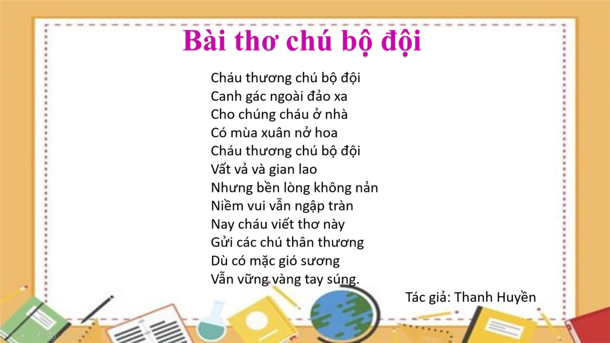 Bài Thơ Ngắn Về Chú Bộ Đội Gallery 1