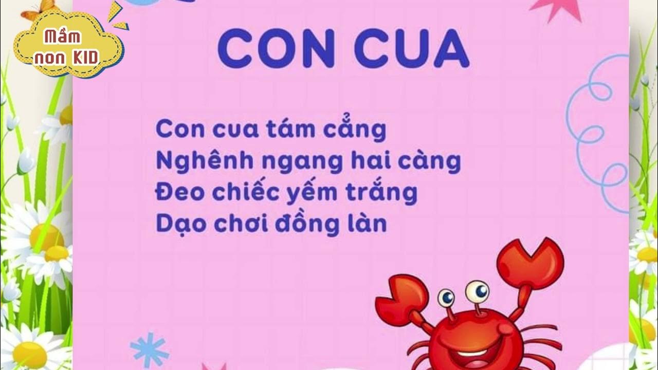Bài Thơ Về Con Cua