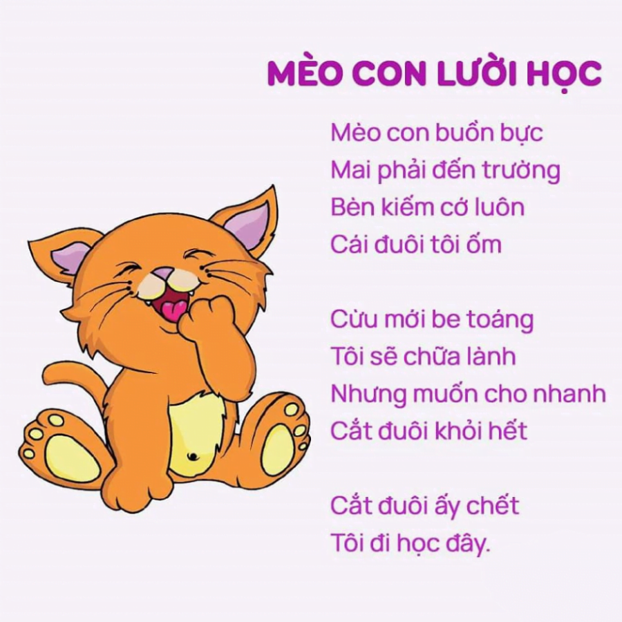 Bài Thơ Hài Hước Vui Nhộn, Đọc Là Phải Cười Gallery 1