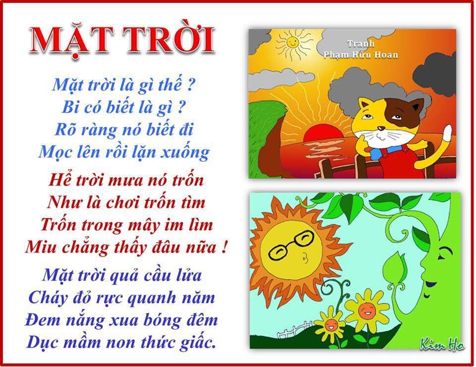 Bài Thơ 3 Tuổi Hay Nhất Gallery 2