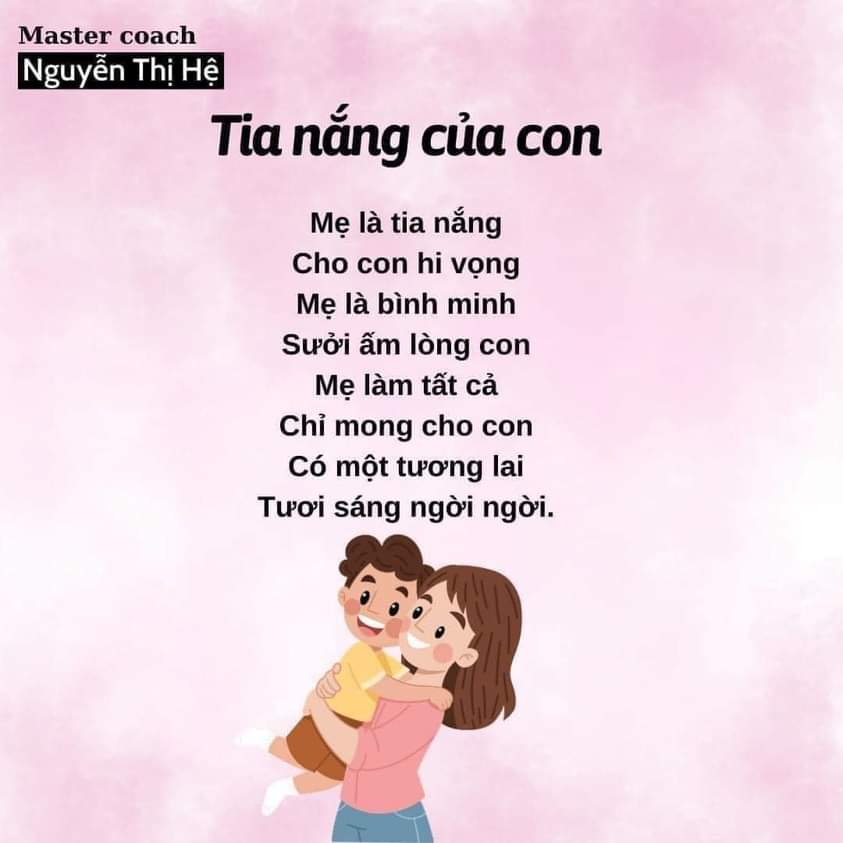 Bài Thơ Về Mẹ Hay Và Dễ Nhớ Cho Trẻ Mầm Non Gallery 2