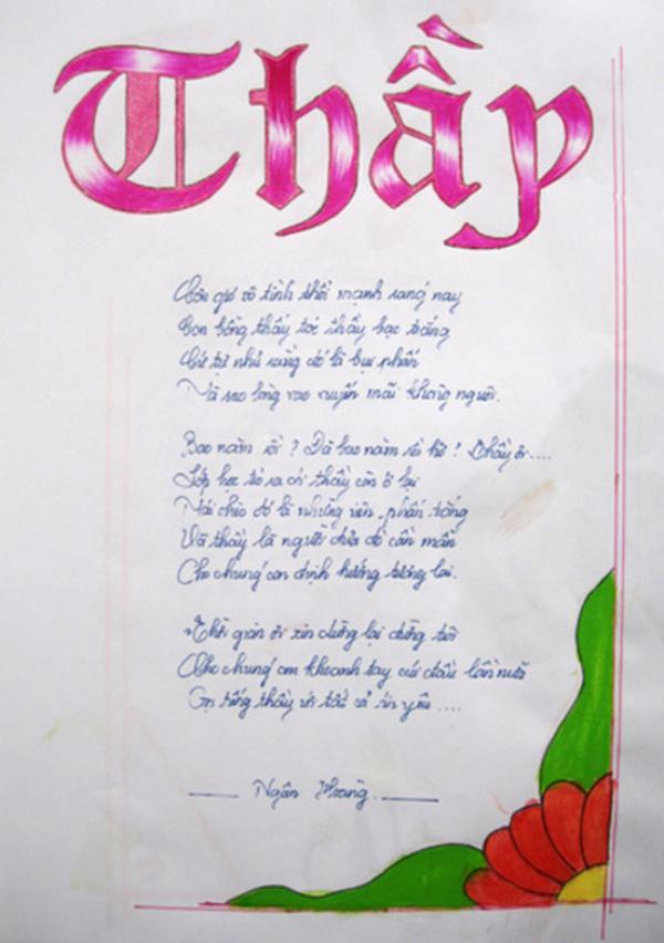 Bài Thơ Về Người Thầy: Tình Yêu Và Sự Tri Ân Gallery 1