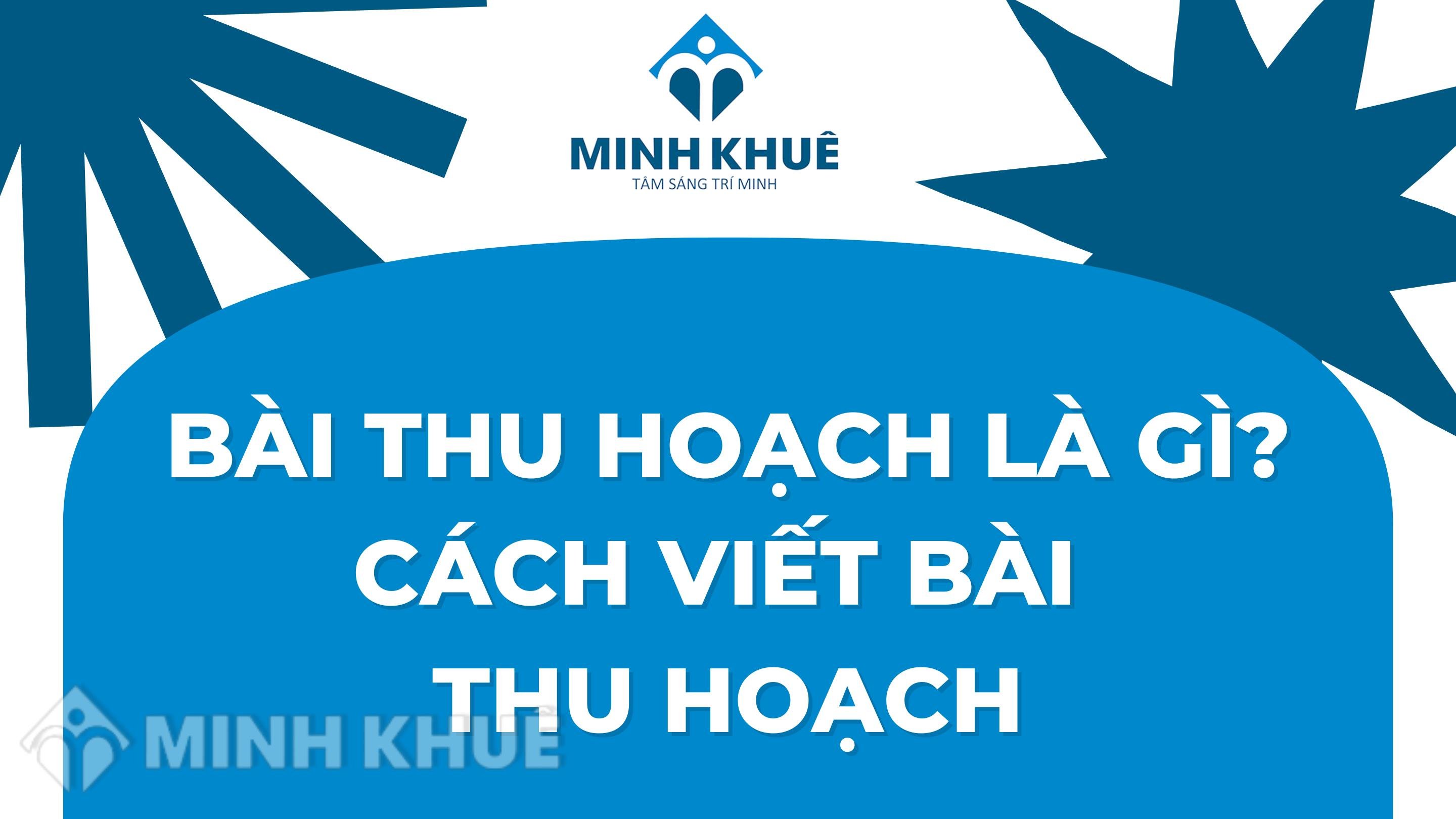 Bài Thu Hoạch Là Gì?