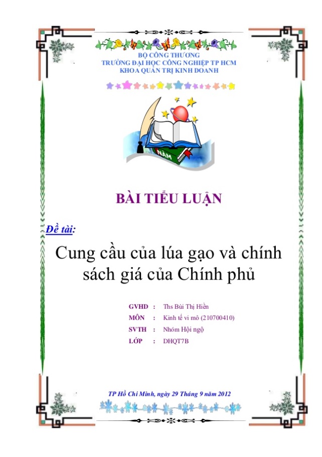 Bài Tiểu Luận Mẫu Word: Hướng Dẫn Chi Tiết Và Ví Dụ Minh Họa
