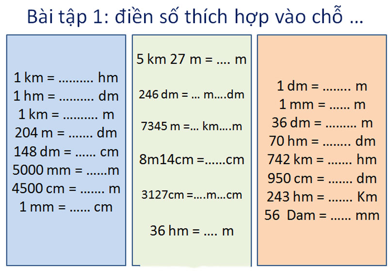 Bài Toán Đổi Đơn Vị Lớp 2 Nâng Cao
