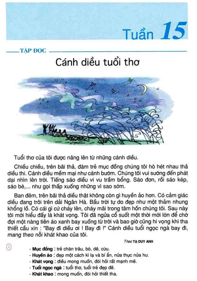 Bài Văn Cánh Diều Tuổi Thơ